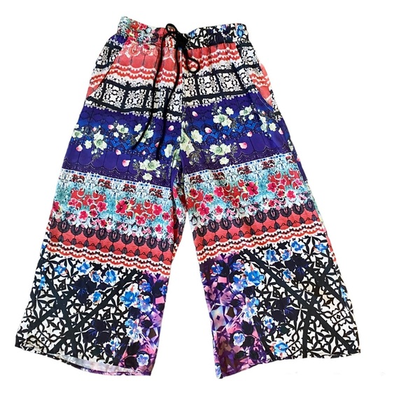 OOBERSWANK NWOT Drawstring Culotte Pant Size Medium - Picture 2 of 4